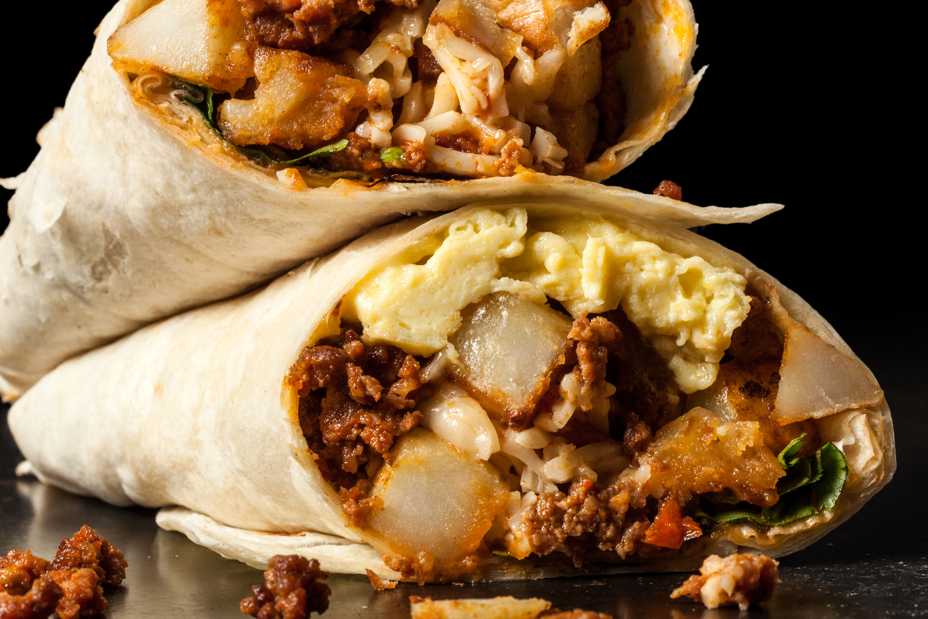 Breakfast burritos…mmmm…